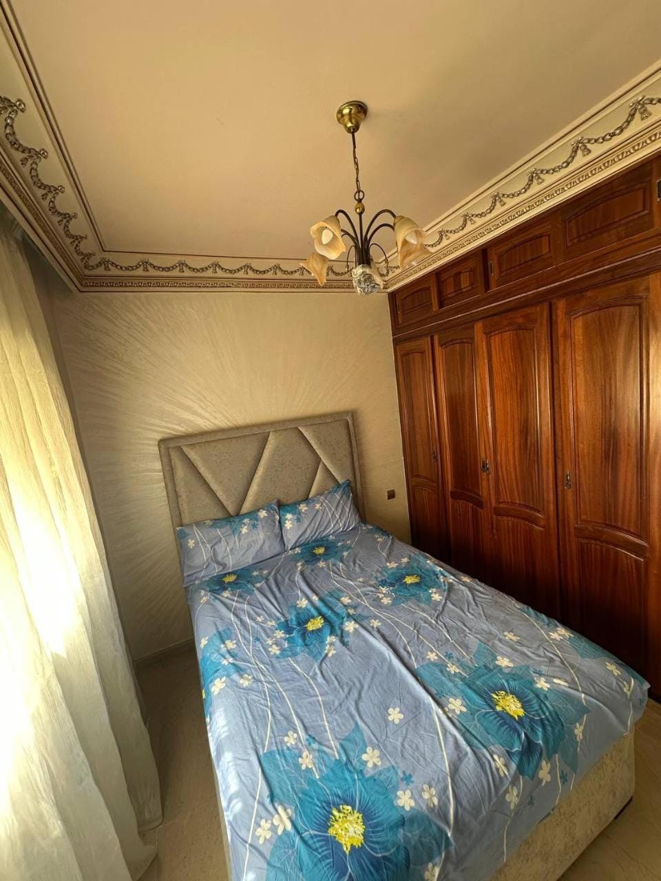 Bed, Photo of the whole room, Bedroom, wardrobe