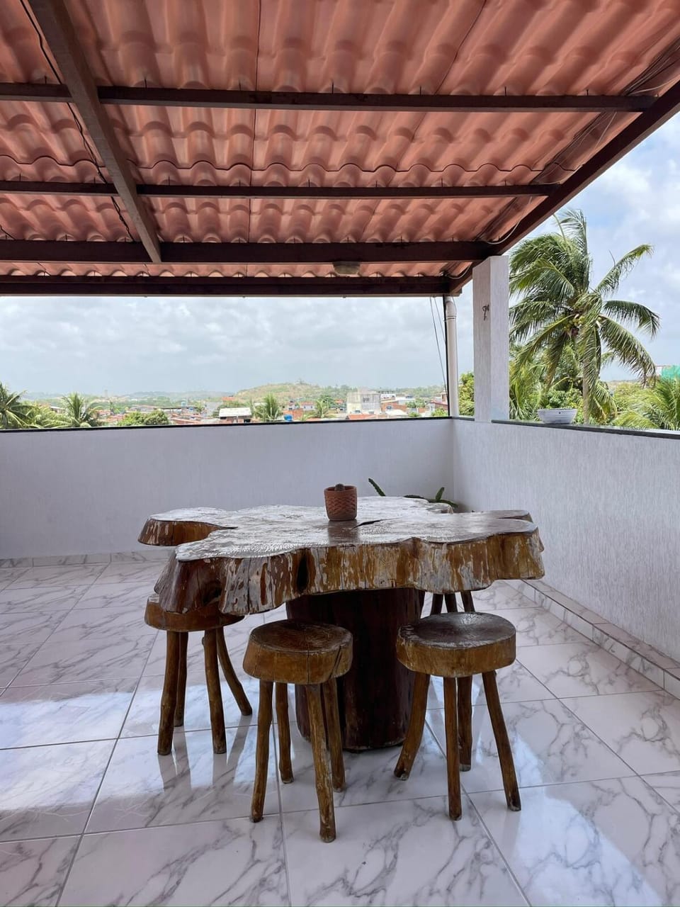 View (from property/room), Balcony/Terrace, Seating area, Dining area