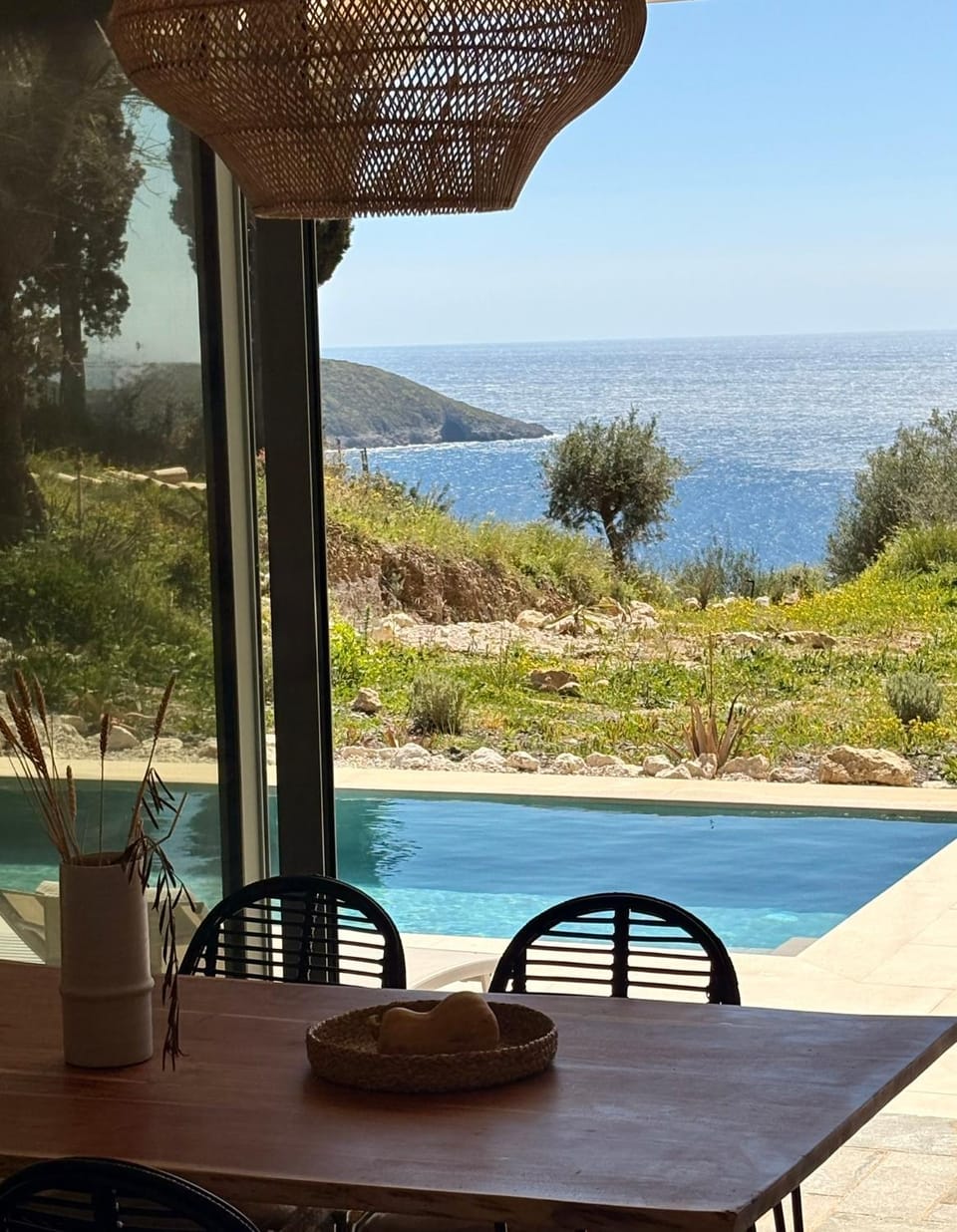 Patio, Day, Balcony/Terrace, Pool view, Sea view
