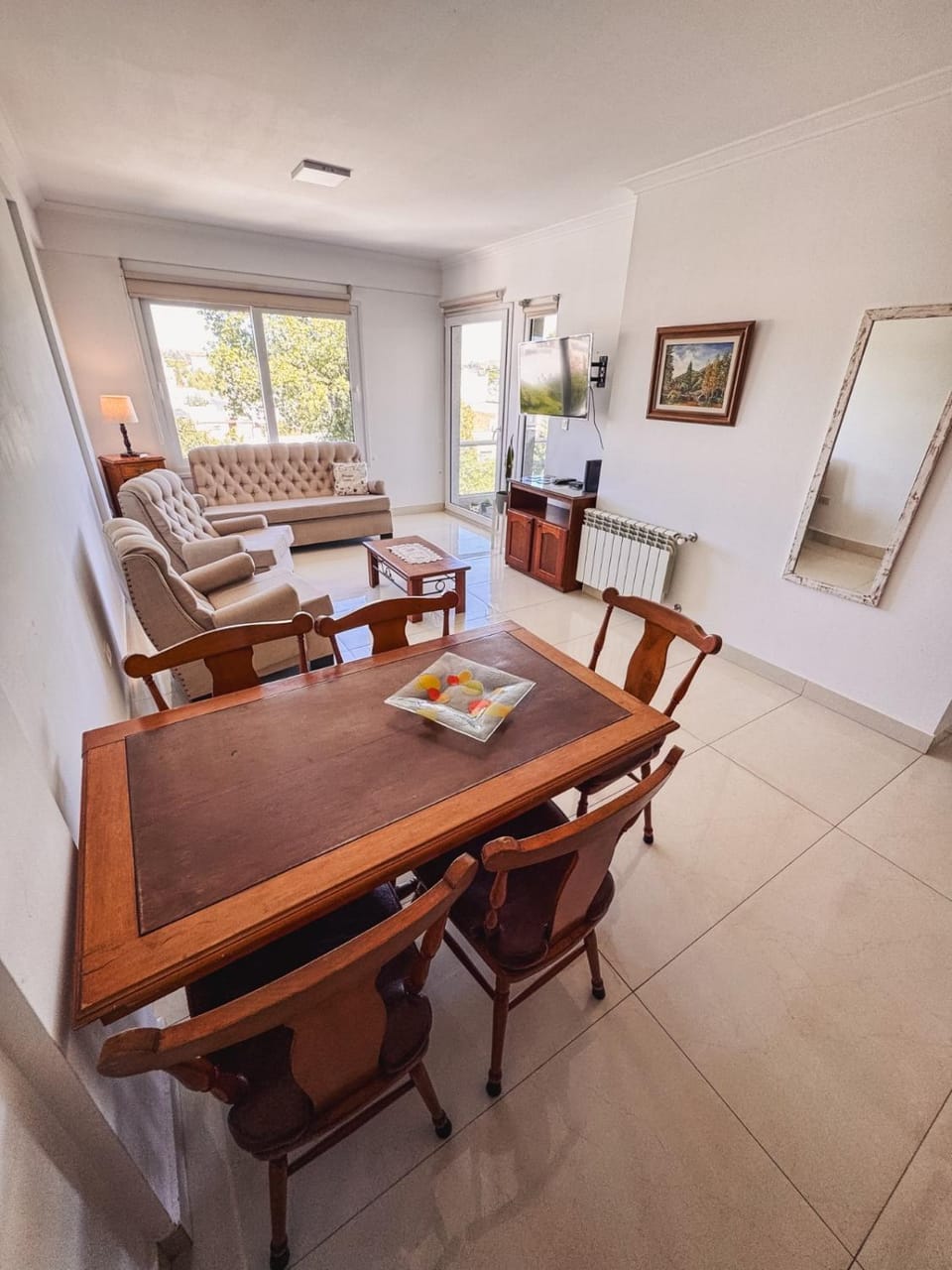 Living room, Seating area, Dining area