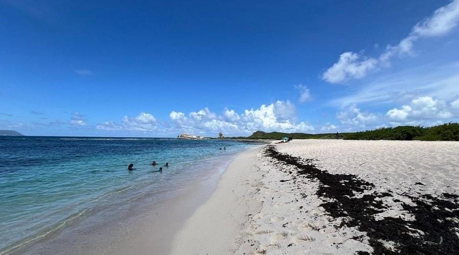 Madikera Resort Beach Near House in Grande-Terre, Guadeloupe