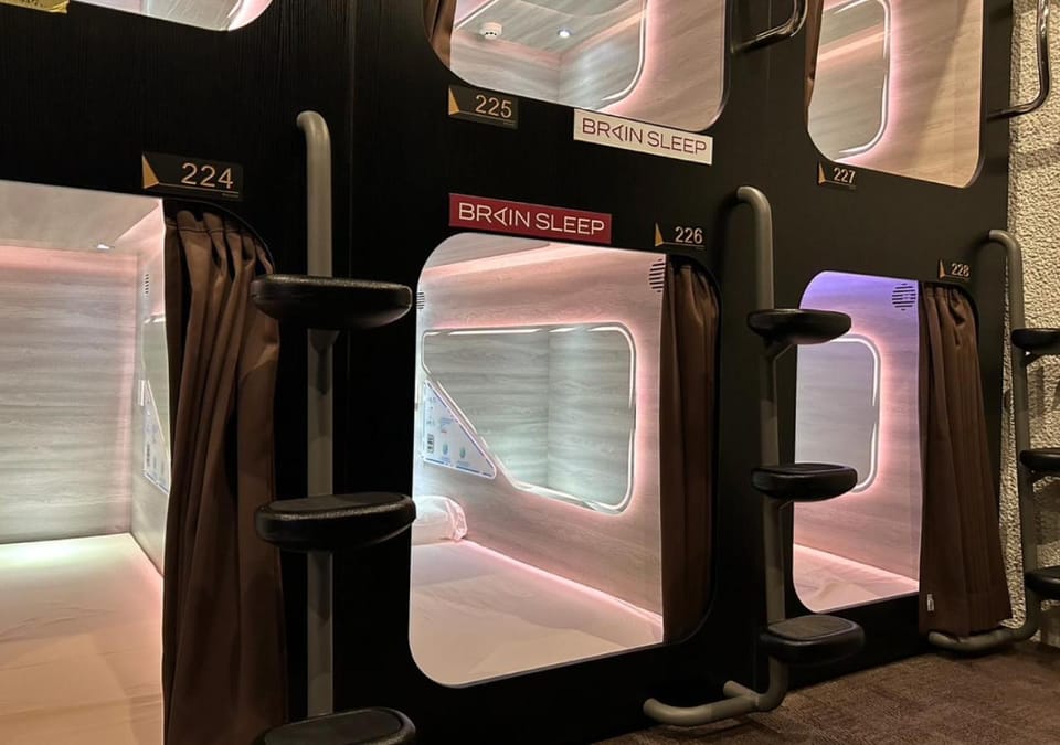 Sugoi Sauna And Stay Azabu-Juban Station, Men Only Capsule hotel in Kanagawa Prefecture