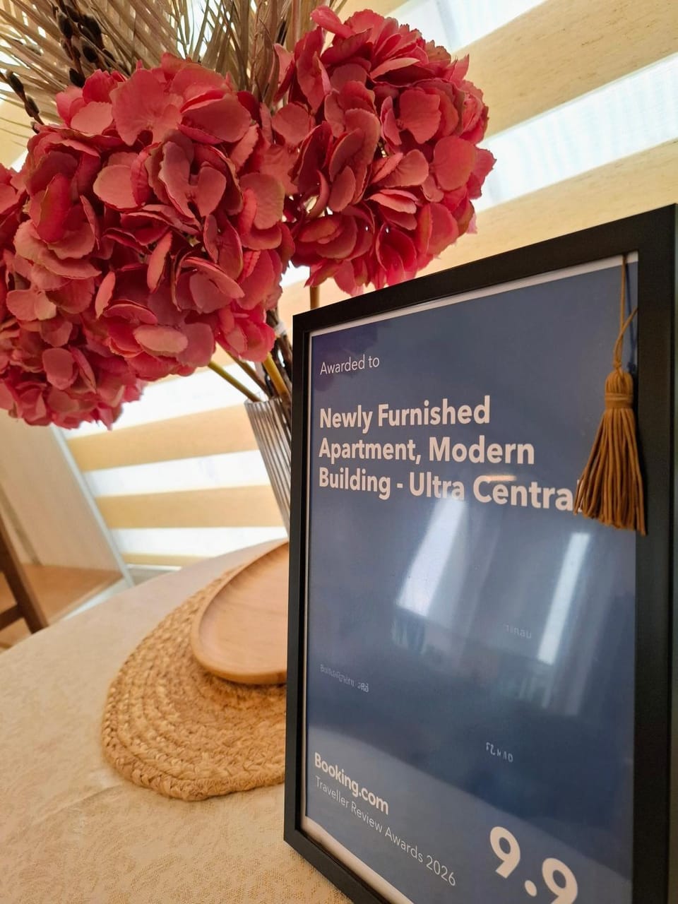 Dining area, Certificate/Award