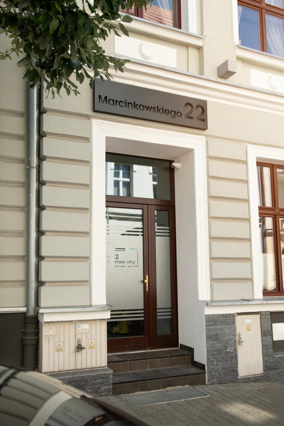 Property building, Facade/entrance