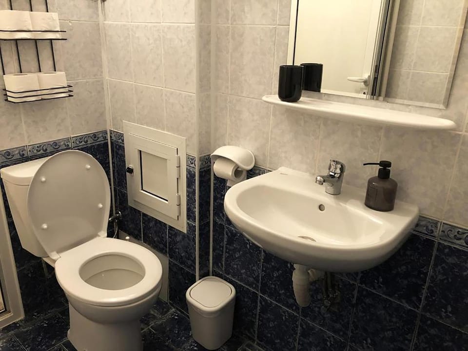 Shower, Toilet, Bathroom, towels