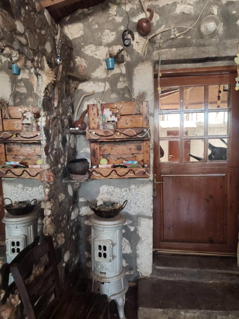 Traditional house at Mani House in Peloponnese Region