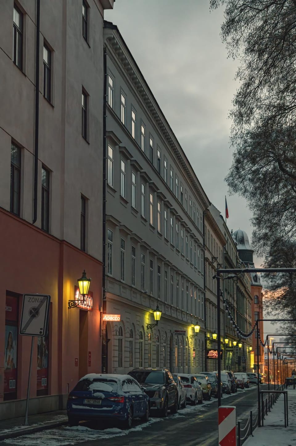Property building, Street view