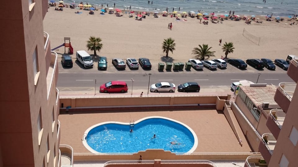 Beach, Pool view, Sea view, Street view, Swimming pool