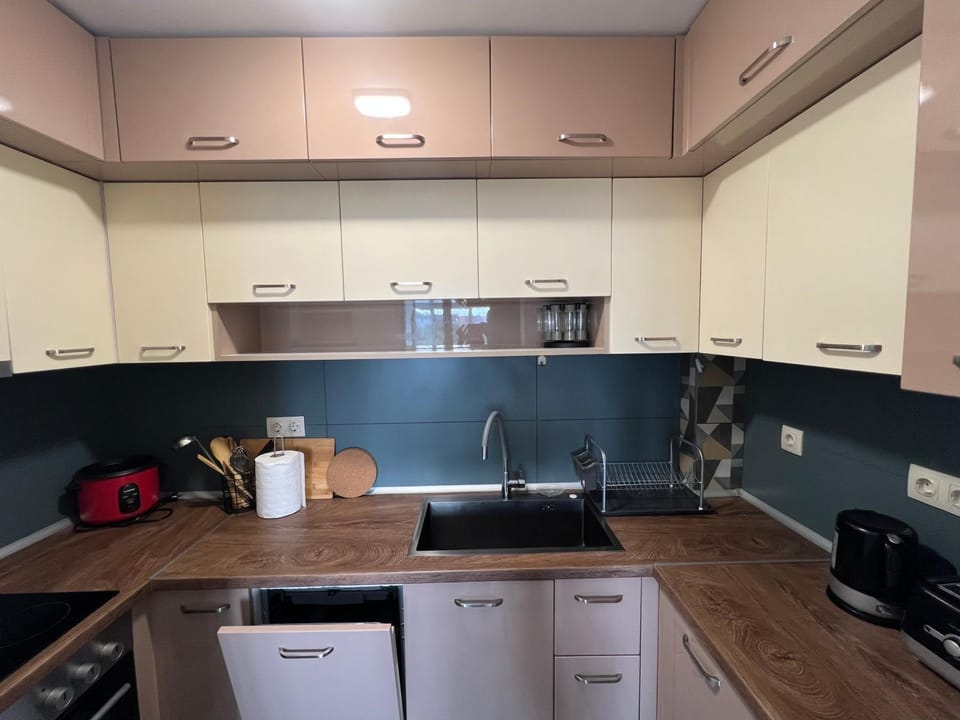 dishwasher, microwave, oven, stove, toaster