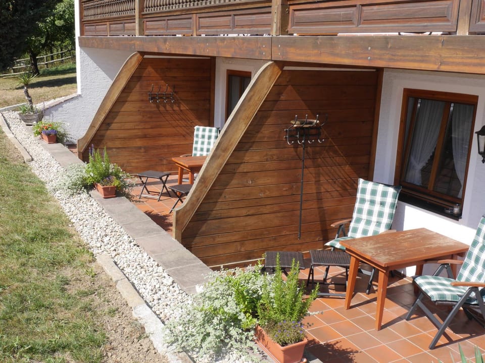 Balcony/Terrace, Garden view