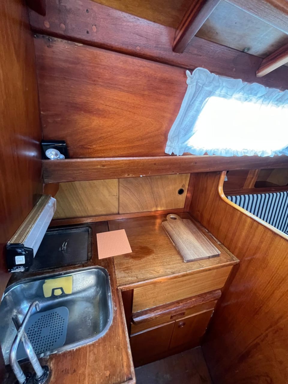 Jachta MuduDu Docked boat in Klaipėda County, Lithuania