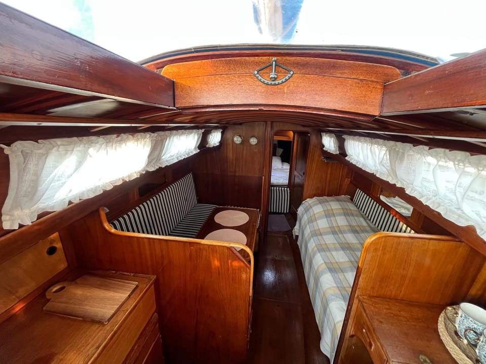 Jachta MuduDu Docked boat in Klaipėda County, Lithuania