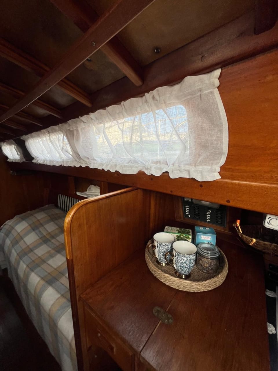 Jachta MuduDu Docked boat in Klaipėda County, Lithuania