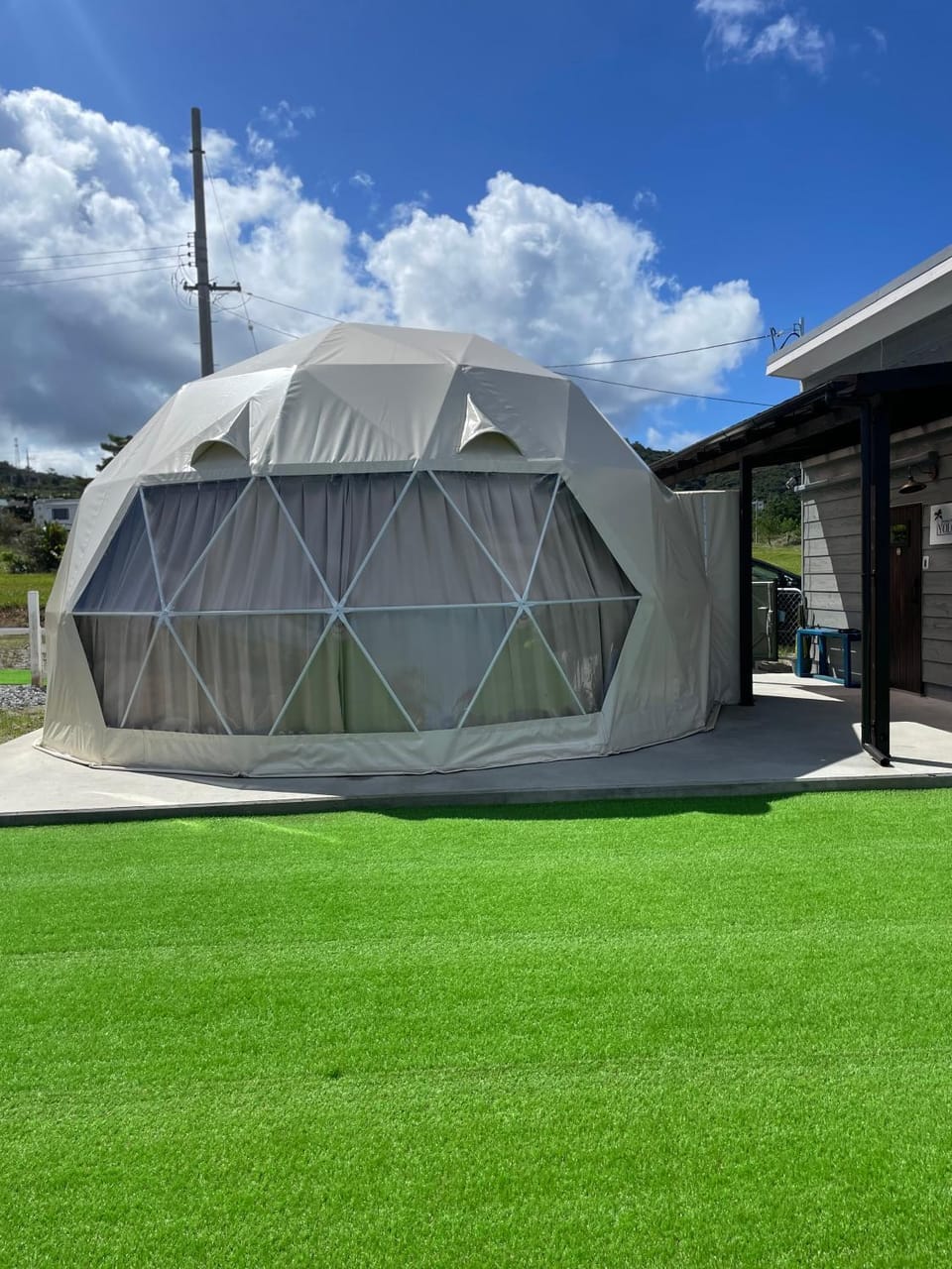 glamping base YOLO Luxury tent in Okinawa Prefecture