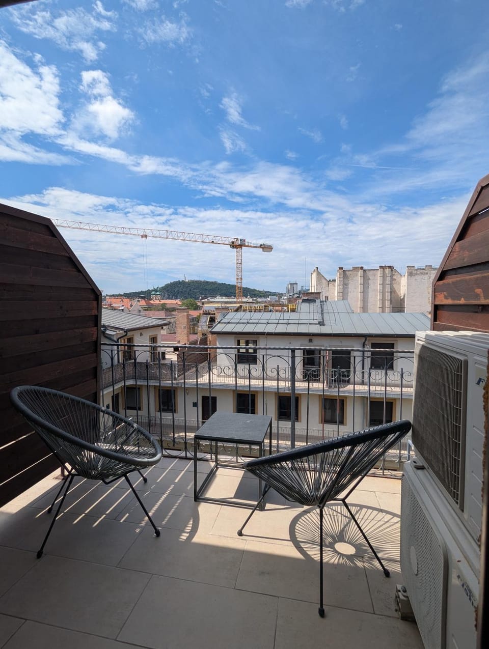 View (from property/room), Balcony/Terrace, City view, City view