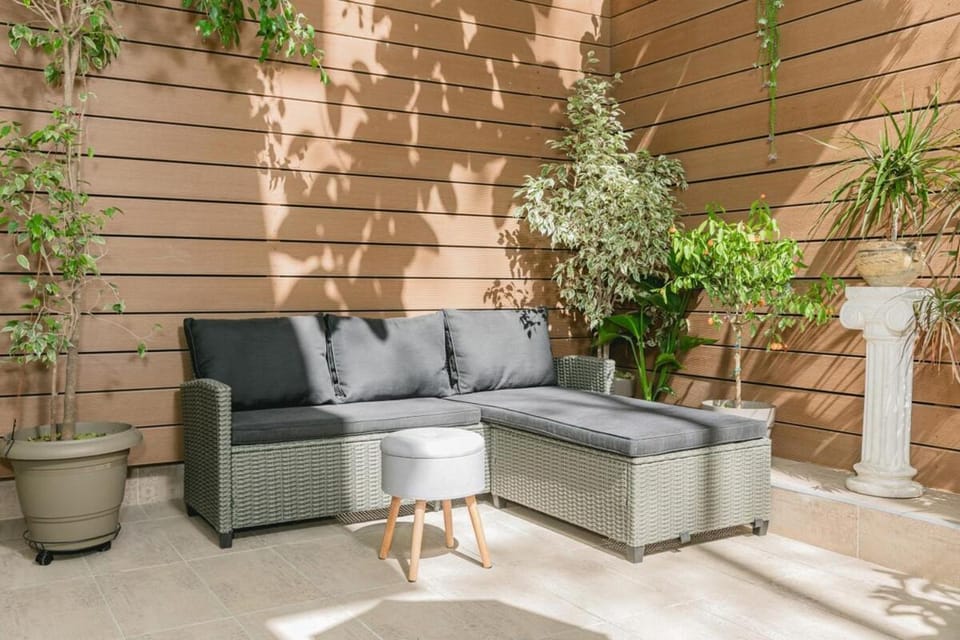 Day, Garden, Seating area