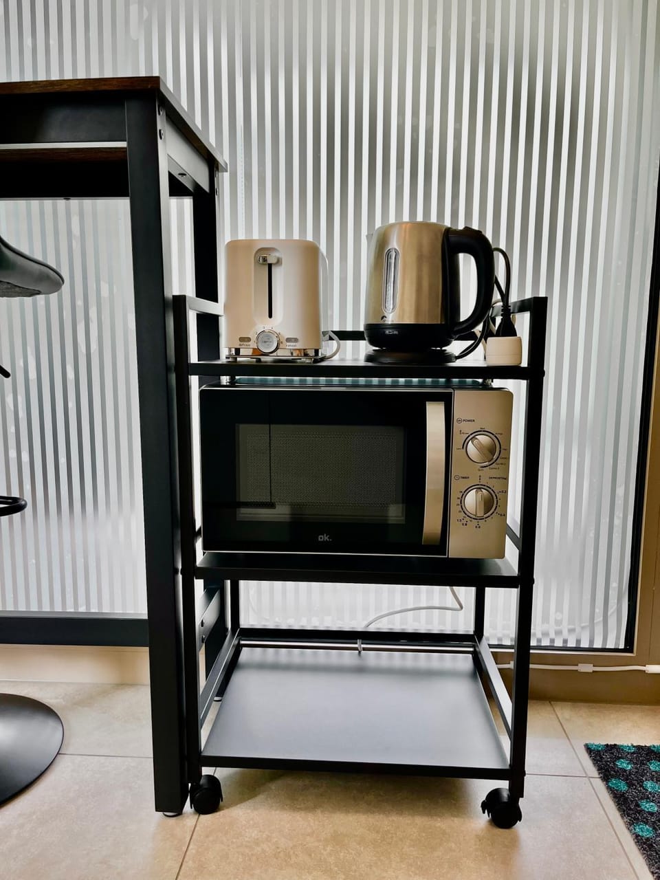 microwave, toaster