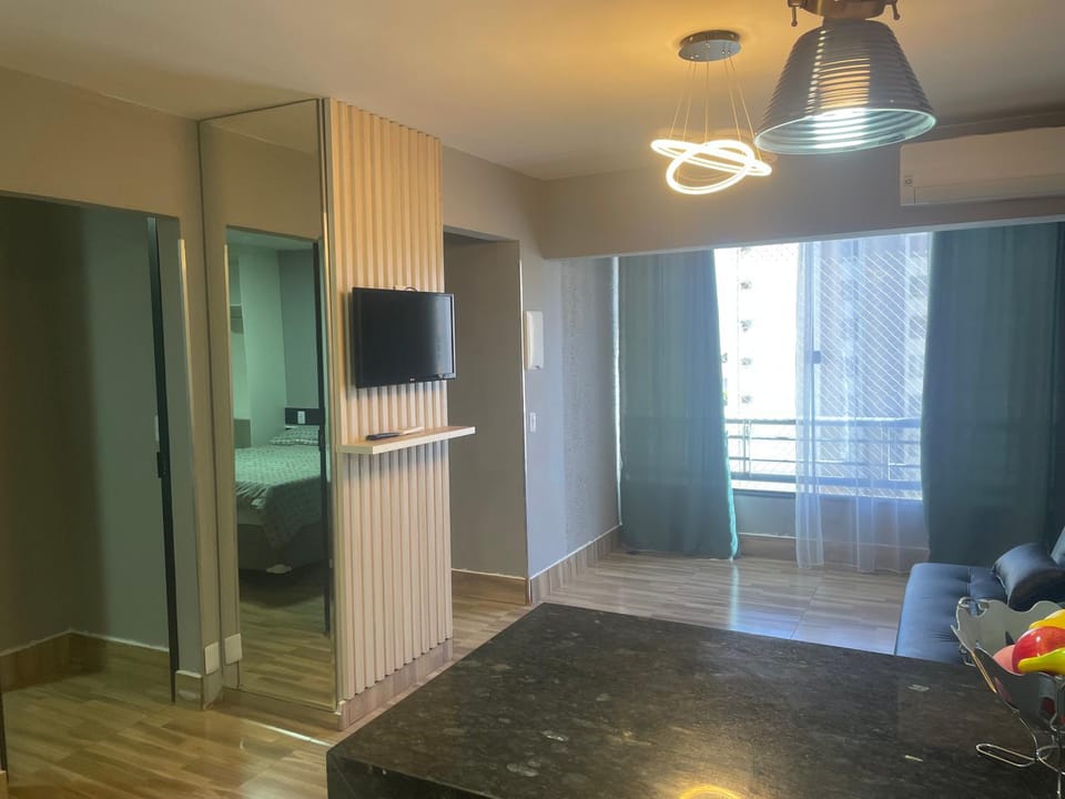Eldorado Flat Service Host Hub | Localização Top em frente ao Clube Privé Apartment in State of Goiás