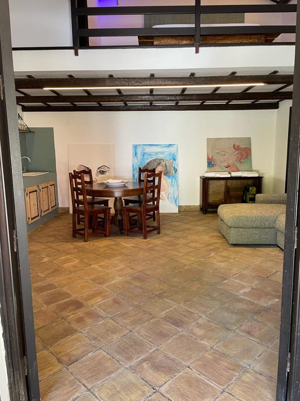 Seating area, Dining area, Bedroom