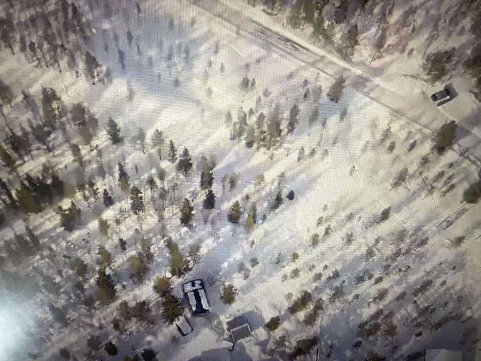 Natural landscape, Bird's eye view, Winter