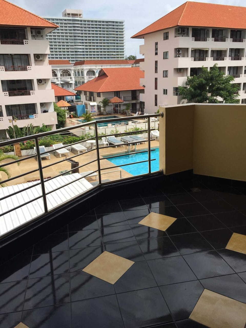 Balcony/Terrace, Pool view