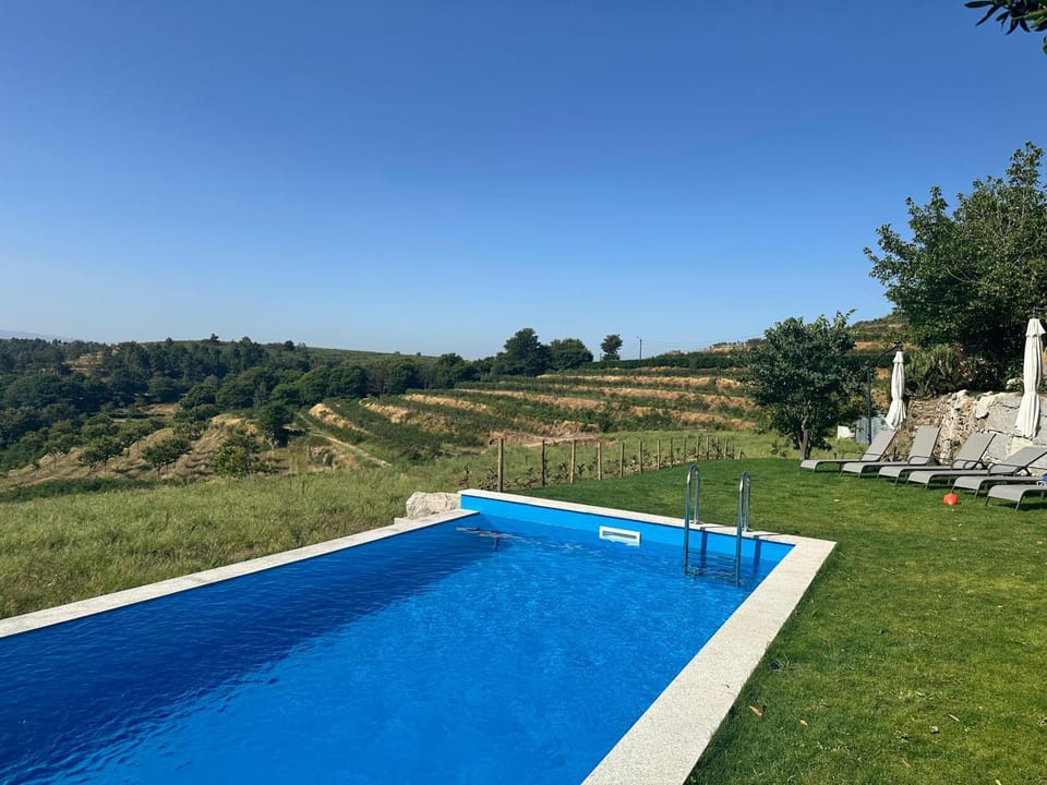 Natural landscape, Mountain view, Pool view, Swimming pool, Swimming pool, sunbed