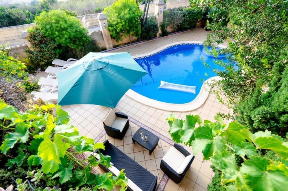 Garden, Balcony/Terrace, Pool view, Swimming pool, sunbed