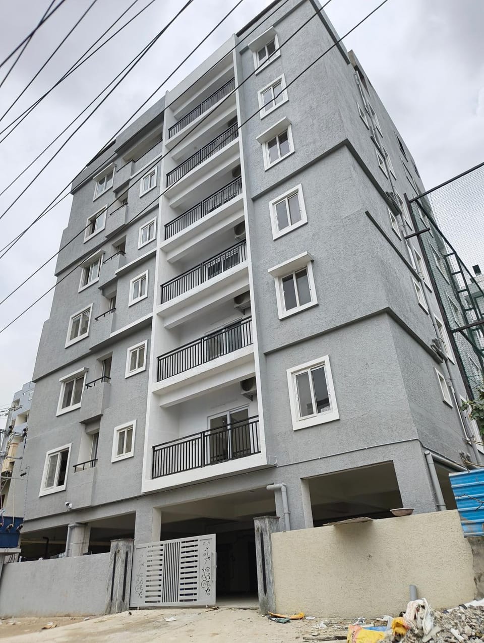 Property building, currency exchange