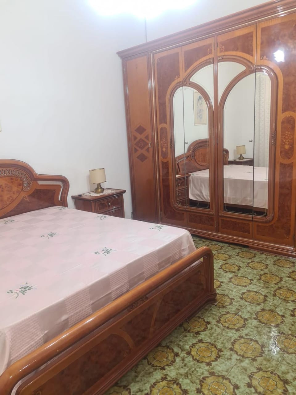 Bed, Photo of the whole room, Bedroom, wardrobe