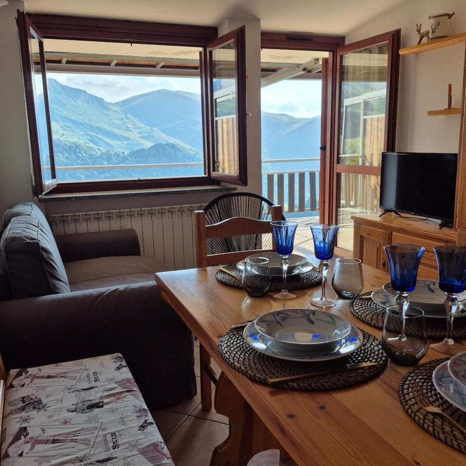 Le Terrazze del Sagittario - Top View - PVT Parking Apartment in Prato Nevoso