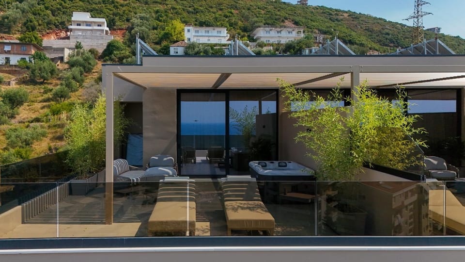 Property building, Day, View (from property/room), Balcony/Terrace, Time of day