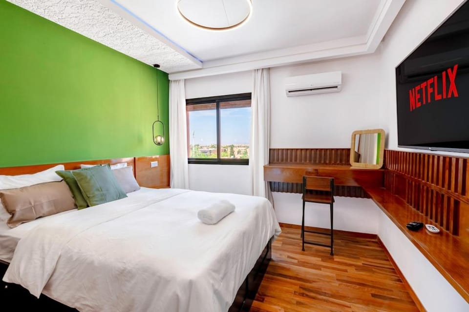 Studio avec piscine et lumières d'ambiance Apartment in Marrakesh