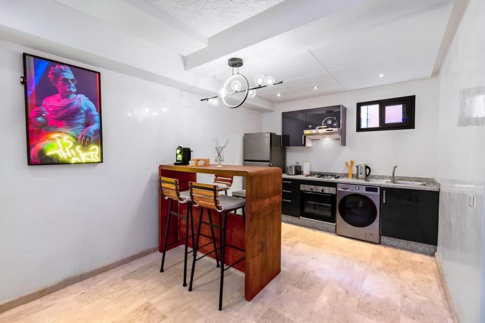 Studio avec piscine et lumières d'ambiance Apartment in Marrakesh