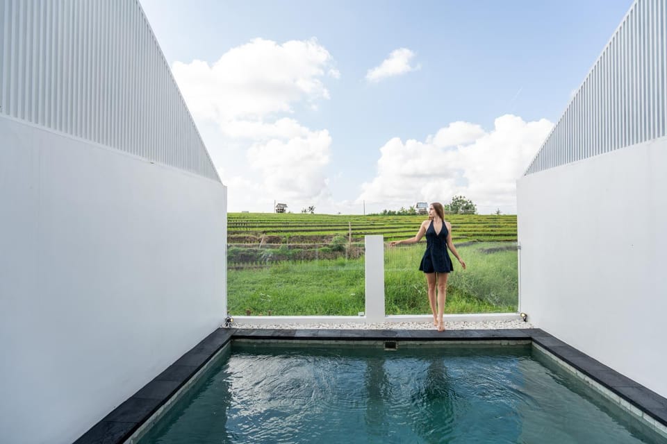 Natural landscape, Pool view, Swimming pool