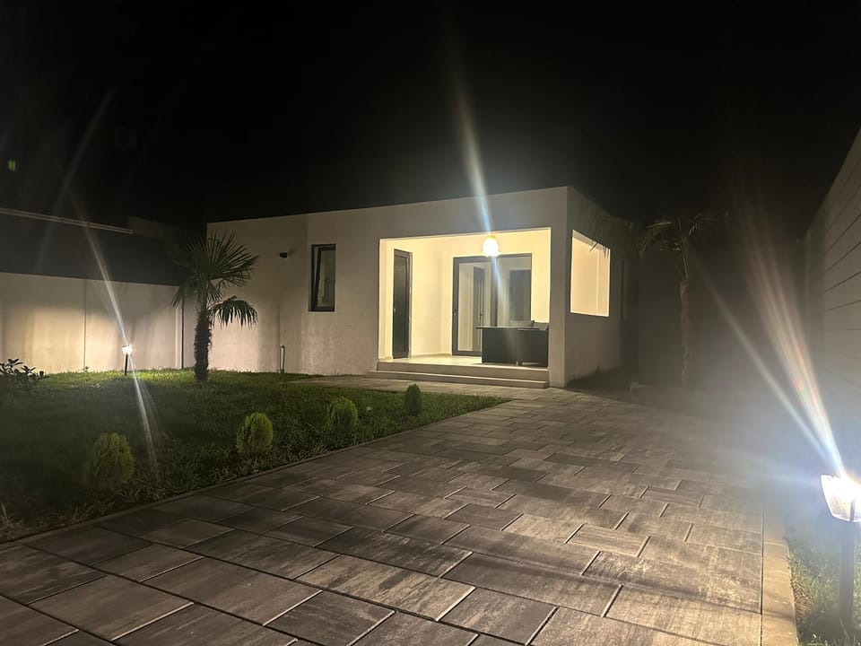 Property building, Garden view