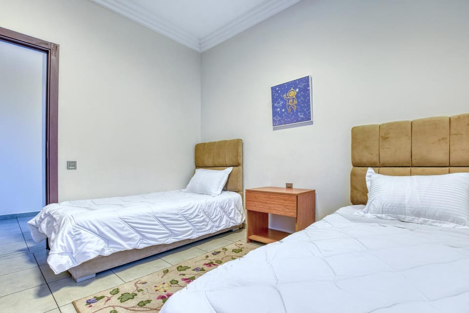 White Majorelle Founty Apartment in Agadir