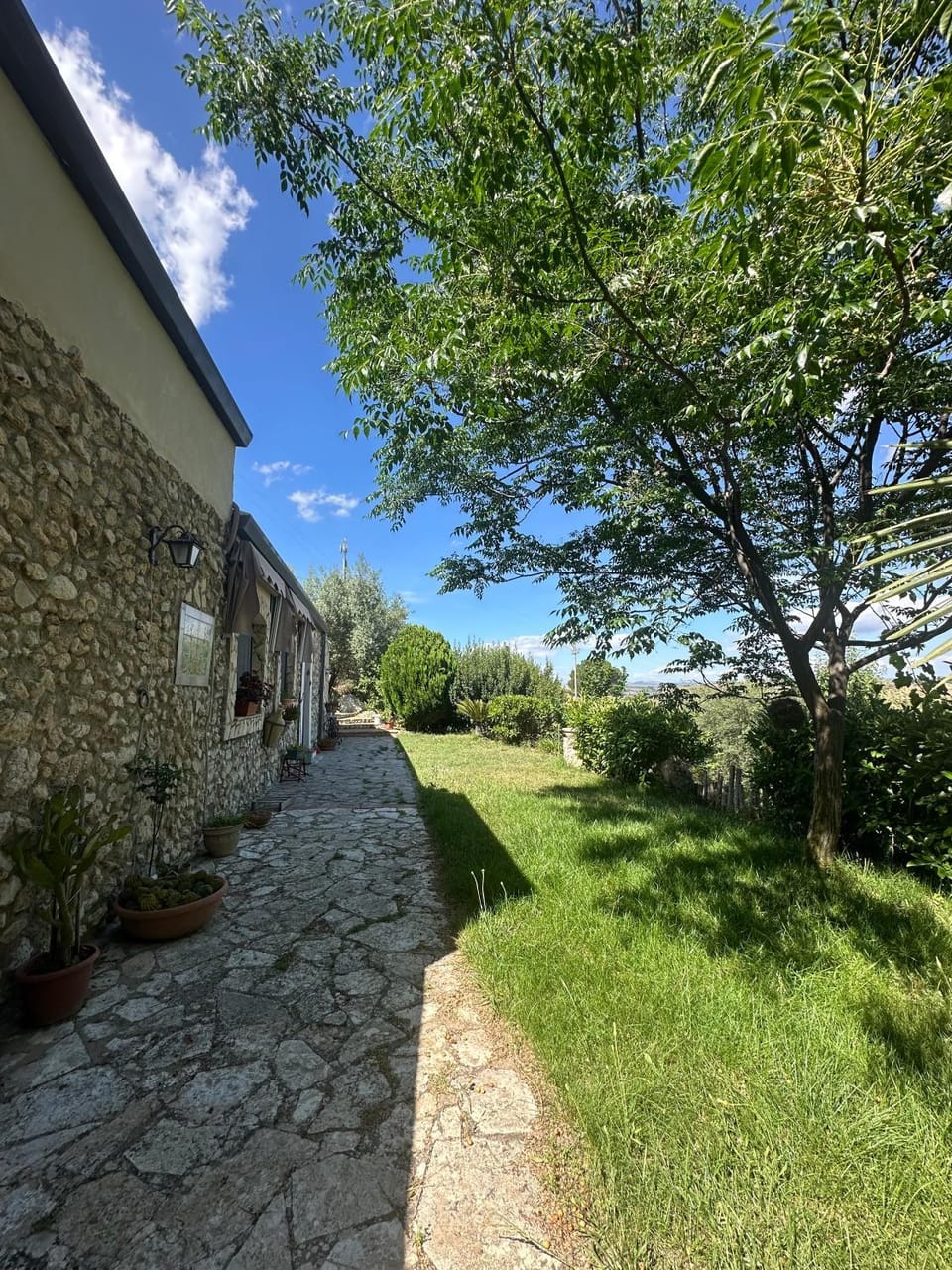 Property building, Natural landscape, Garden