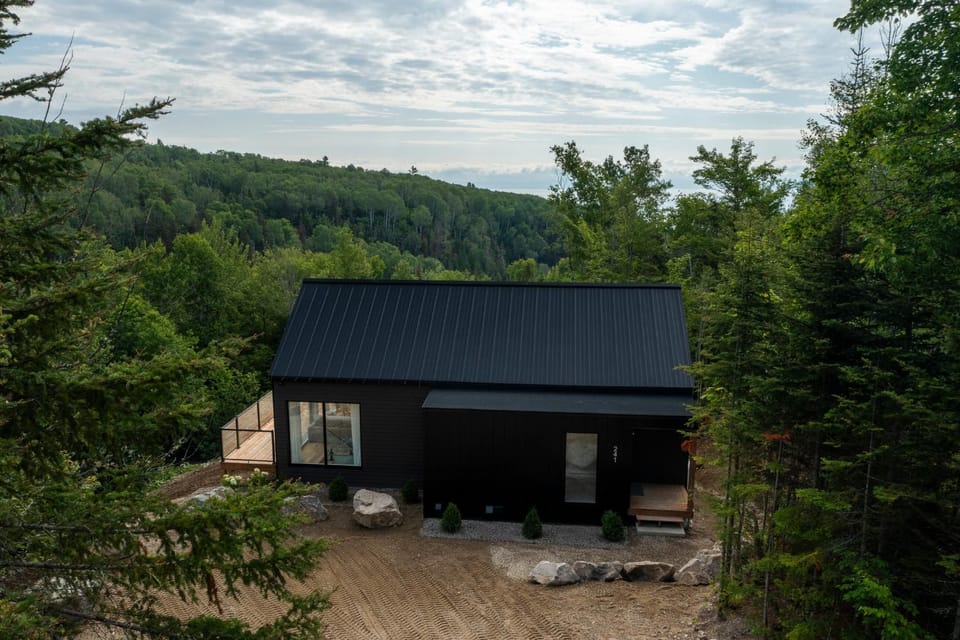 Chalet L'Estuaire, River View, Spa Chalet in Quebec