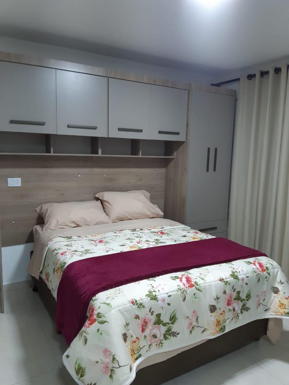 Bed, Photo of the whole room, Bedroom, wardrobe