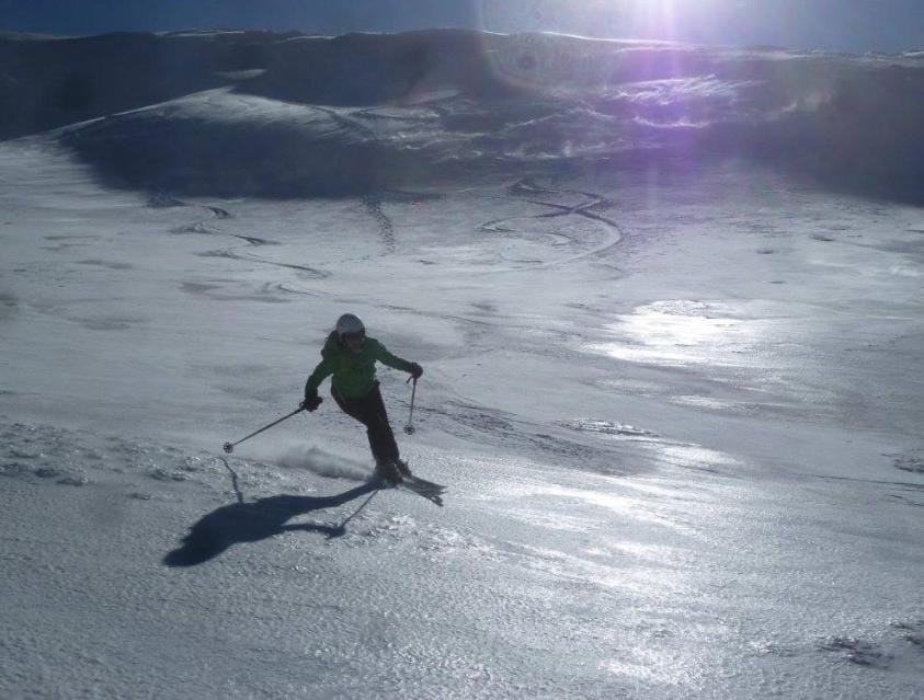 Skiing