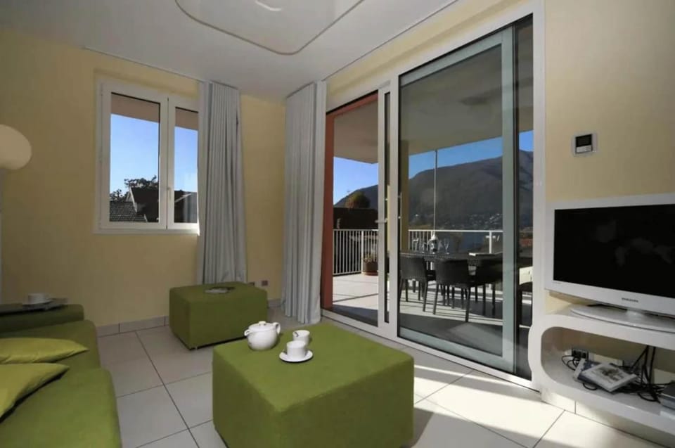 Apartment in Maccagno with pool Apartment in Canton of Ticino