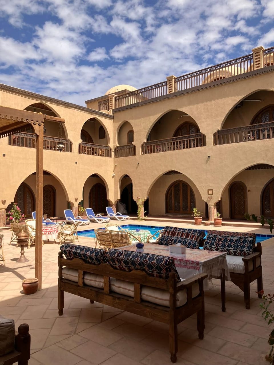 Patio, Day, View (from property/room), Balcony/Terrace, Pool view, Swimming pool, sunbed