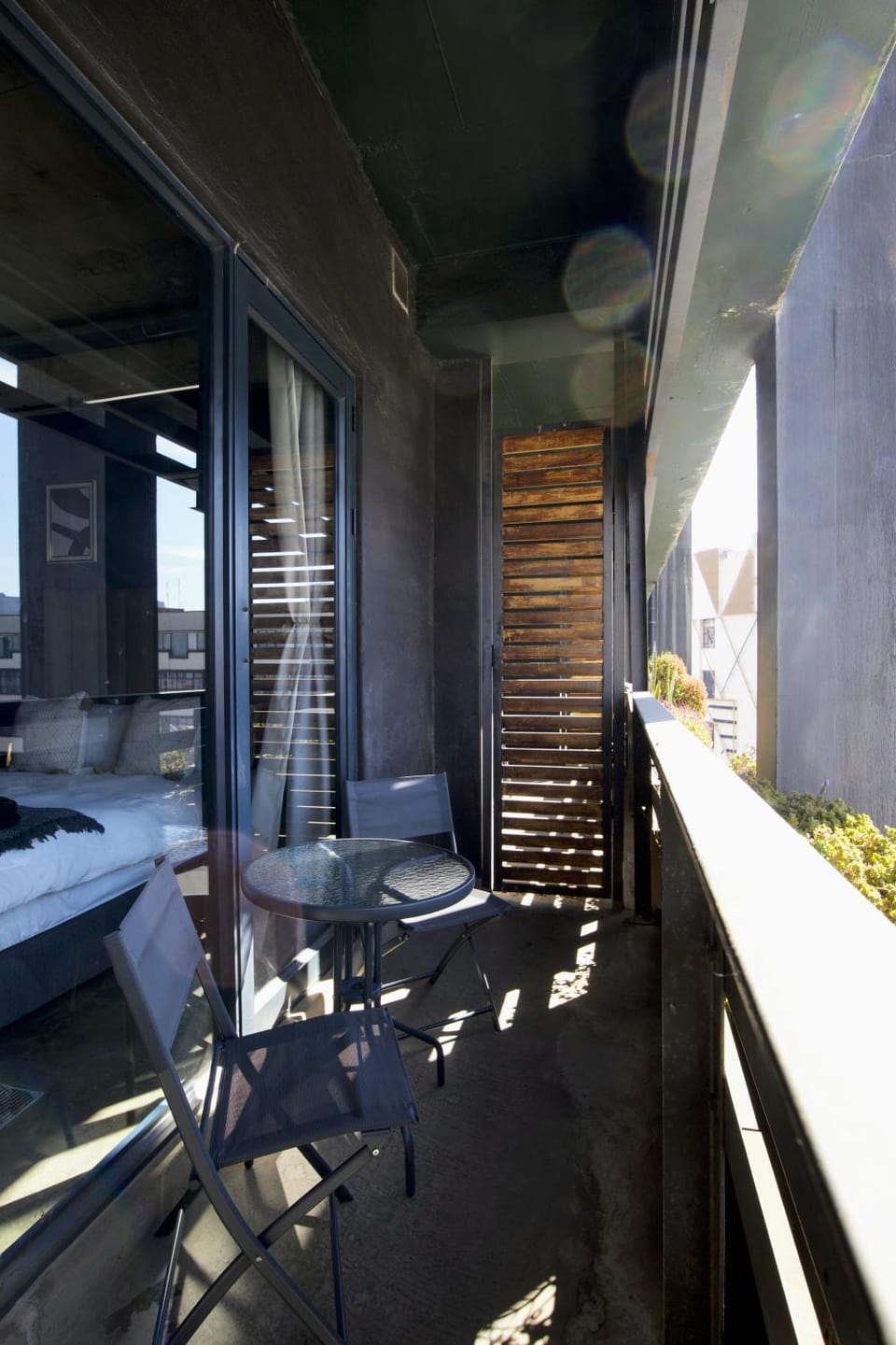 Patio, Day, View (from property/room), Balcony/Terrace, Seating area, Bedroom, sunbed