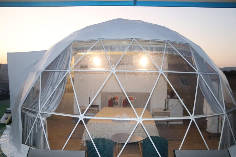 Domes at the Beach Luxury tent in Larnaca District