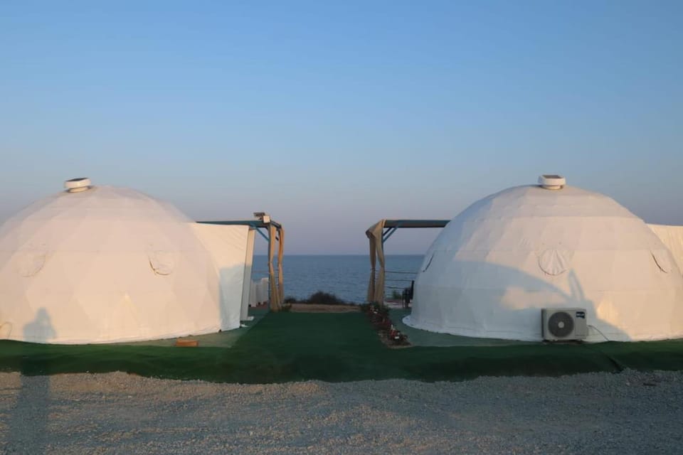 Domes at the Beach Luxury tent in Larnaca District