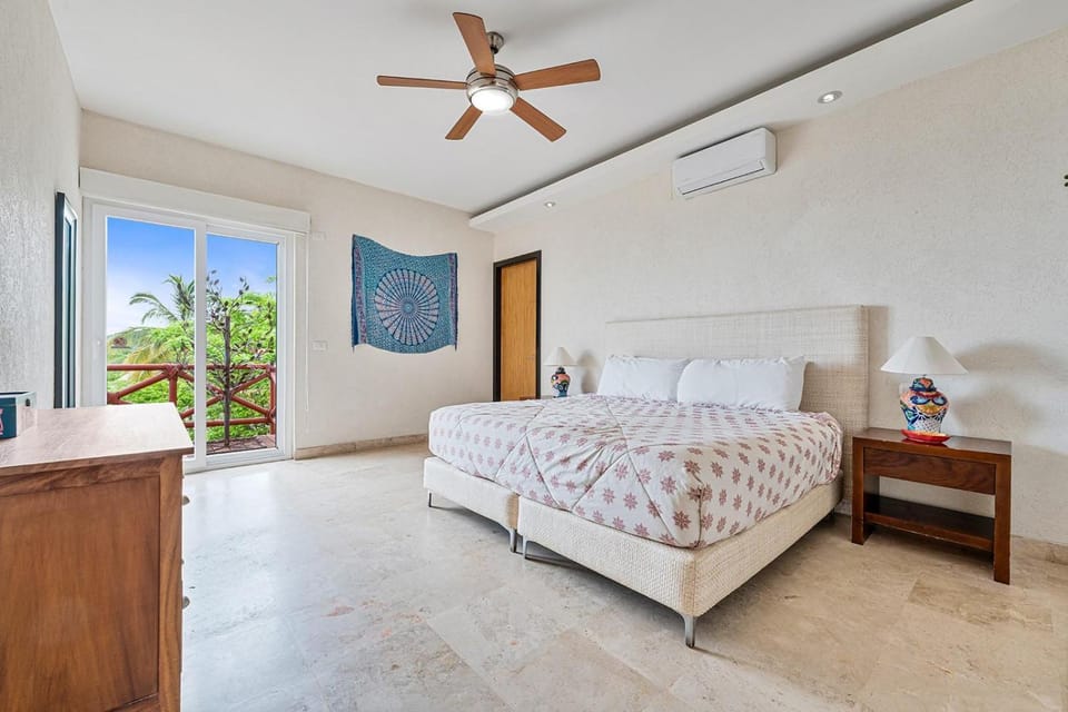 Ocean View 3BR Condo, Pool, Walk to Beach at Pájaro de Fuego | Casa Vista Ballena House in Sayulita