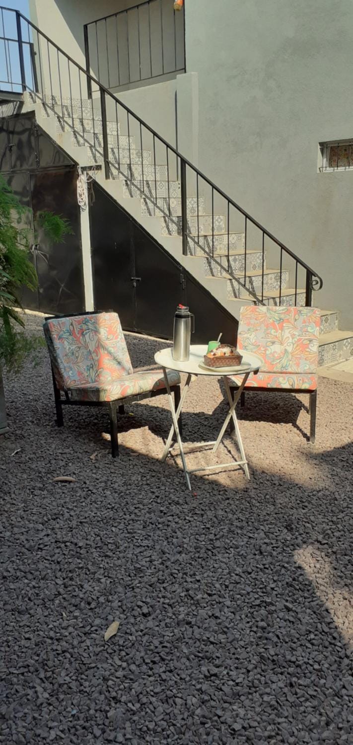 Patio, Off site