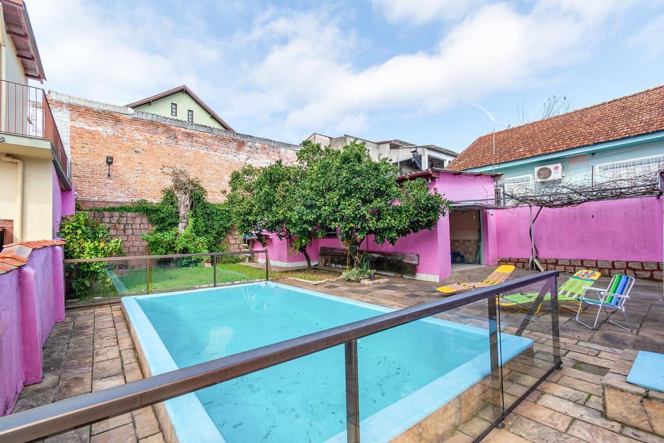 Patio, Day, Garden, Garden view, Pool view, Swimming pool, sunbed