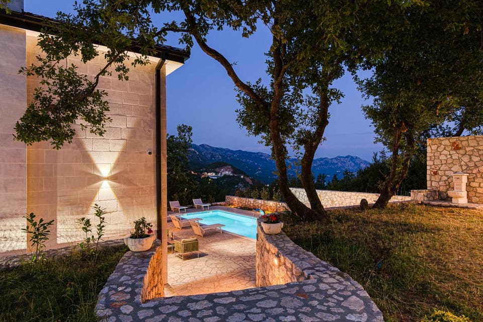 Natural landscape, Pool view