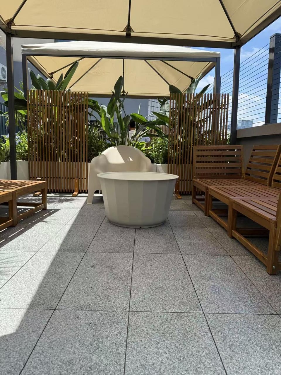 Day, Garden, Garden, Balcony/Terrace, Garden view